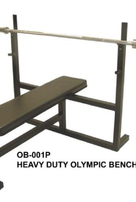 Ader-Olympic-Bench-Press-w-300lb-Black-Olympic-Set-0