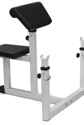 Best-Choice-Products-Preacher-Curl-Weight-Bench-Seated-Preacher-Isolated-Curl-Dumbbell-Biceps-New-0