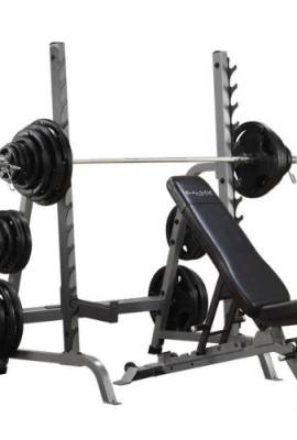 Body-Solid-Commercial-Bench-Squat-Rack-Combo-Package-0