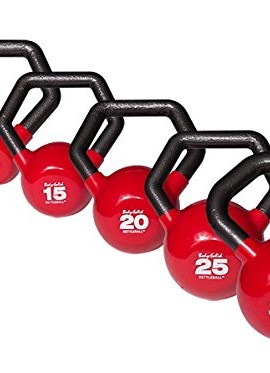 Body-Solid-KETTLEBALLS-5-30-lb-Vinyl-Dipped-Kettlebell-Set-with-Multi-Grip-Angled-Handles-0