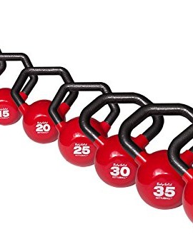 Body-Solid-KETTLEBALLS-5-40-lb-Vinyl-Dipped-Kettlebell-Set-with-Multi-Grip-Angled-Handles-0