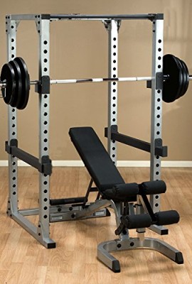 Body-Solid-Power-Rack-GPR378-Package-with-Bench-300-lb-Weight-Set-0