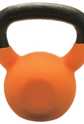 Champion-Barbell-Vinyl-Coated-Kettlebell-Orange-30-Pound-0