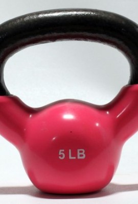 DWC-Vinyl-Coated-Cast-iron-Kettlebell-Commercial-Grade-5-LB-0