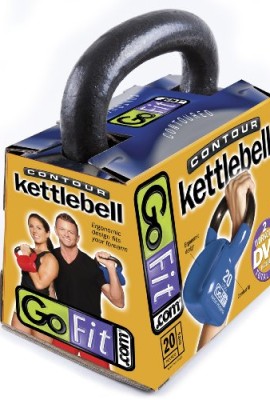 GoFit-Contoured-Single-Vinyl-Coated-Kettlebell-Single-With-Training-Dvd-Blue-20Lb-0-0