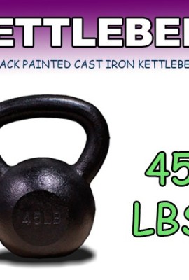 New-45-Lbs-Solid-Cast-Iron-Kettlebells-Weight-Dumbbells-Kettlebell-0-4