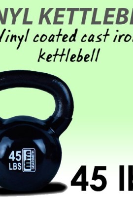 New-45-Lbs-Vinyl-Coated-Cast-Iron-Kettlebells-Weight-Dumbbells-Kettlebell-0-0