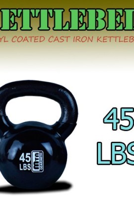 New-45-Lbs-Vinyl-Coated-Cast-Iron-Kettlebells-Weight-Dumbbells-Kettlebell-0-3