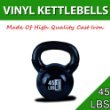 New-45-Lbs-Vinyl-Coated-Cast-Iron-Kettlebells-Weight-Dumbbells-Kettlebell-0-4