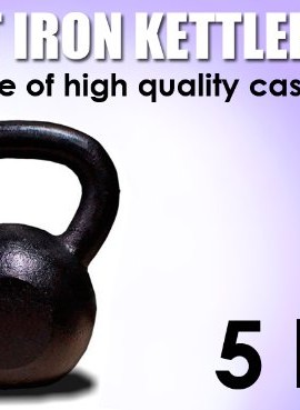 New-5-Lbs-Solid-Cast-Iron-Kettlebells-Weight-Dumbbells-Kettlebell-0