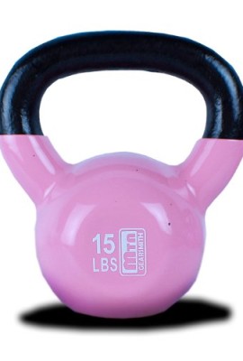 New-MTN-Gearsmith-5-10-15-20-25-35-45-lbs-1pc-Vinyl-Coated-Cast-Iron-Kettlebell-Kettle-Bell-Lowest-Price-Fastest-Priority-Shipment-15-lbs-0-1