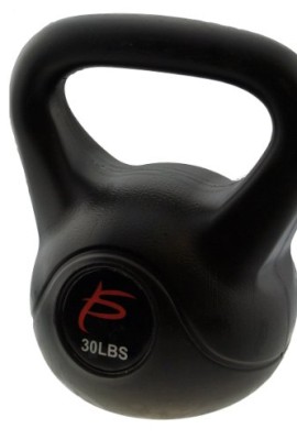 ProSource-Vinyl-Plastic-Kettlebell-30-Pound-0