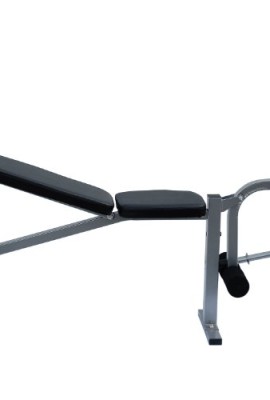 Soozier-Incline-Flat-Exercise-Free-Weight-Bench-w-Leg-Extension-0-2