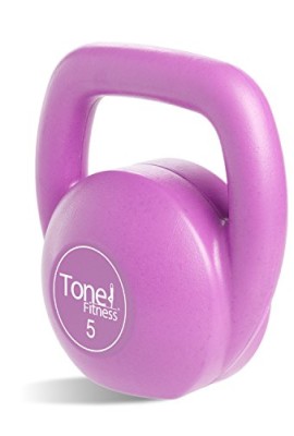 Tone-Fitness-Vinyl-Kettlebell-5-Pound-Pink-0-1