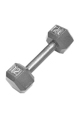 Cap-Barbell-12-lb-Hexagon-Solid-Dumbbell-Weight-0