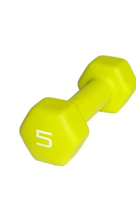 Cap-Barbell-Neoprene-Dumbbell-5-Pound-Lime-0