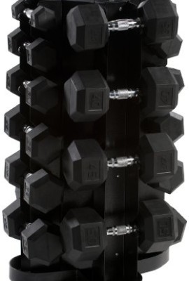 Cap-Barbell-Rubber-Hex-Dumbbell-Set-550-Pound-0