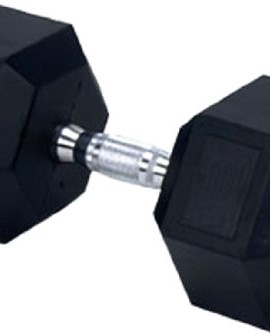Champion-Barbell-25-lbs-Rubber-Encased-Solid-Hex-Dumbell-1-dumbell-0