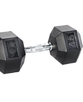 CoreX-Rubber-Hexed-Dumbells-Dumbell-45-LB-0