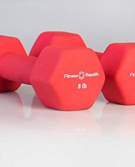 Fitness-Republic-Neoprene-Dumbbells-8-lbs-Set-Neoprene-Weights-0-0