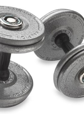 Hampton-Pro-Style-Gray-Dumbbells-5-100-lb-Set-0