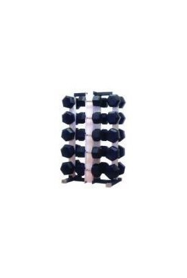 Hex-Dumbbell-Set-8-Pairs-3-25lb-w-Rack-0-2