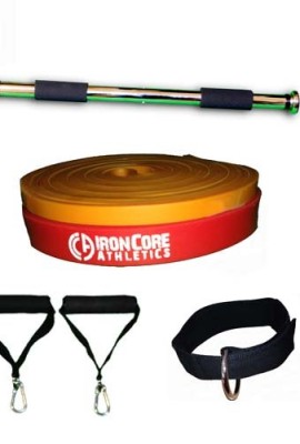 Iron-Core-Athletics-Door-Mount-Pull-up-Bar-Resistance-Bands-Accessories-Bundle-0