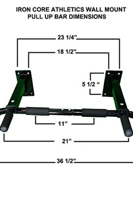 Iron-Core-Athletics-Wall-Mount-Pull-Up-Bar-This-Heavy-Duty-Wall-Mount-Pull-Up-Bar-Has-Four-Mounting-Bolts-on-Each-Side-Offering-Superior-Strength-and-More-Secure-Mounting-0-1