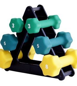 Neoprene-Dumbbell-Set-3-5-8-LB-w-Rack-0