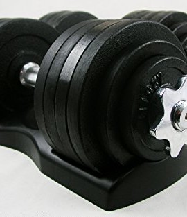 Pro-Iron-Adjustable-Dumbbells-with-Gloss-Finish-and-Secure-Fit-Collars-1-LB-0-0