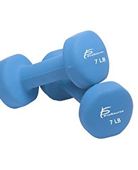 ProSource-Discounts-Neoprene-Dumbbell-Set-Sky-Blue-7-Pound-0