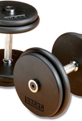 Profixed-Dumbbell-15lbs-50lbs-8-Pair-3581012-Rubber-Dumbbells-w-Rack-0-0