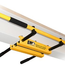 Promountingscom-I-Beam-Straight-Pull-Up-Bar-Chin-Up-Bar-Yellow-Long-Bar-with-Straight-Ends-0