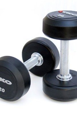 TKO-Solid-Steel-Urethane-Encased-Dumbbell-Set-5-50-lb-0