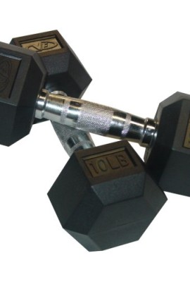 Valor-Fitness-Rubber-Hex-Dumbbells-Pair-10-Pound-0