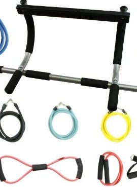 Wacces-New-Pull-Up-Bar-Workout-Chin-Push-Exercise-Fit-And-16-Pcs-Resistance-Bands-Workout-Exercise-Kit-For-P90X-Yoga-0-1