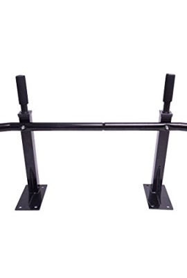 Wall-Mounted-Heavy-Duty-Chin-Up-Pull-Up-Bar-Boxing-Stand-Gymnastic-Rings-Suspension-Trainer-0-4