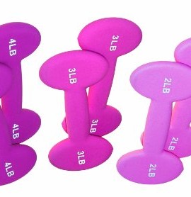 Womens-Compact-18-lb-Dumbbell-Set-In-Kettlebell-Case-0-1