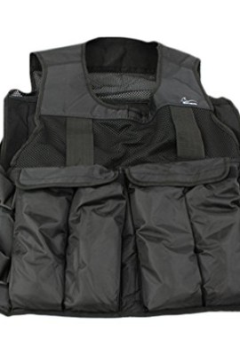 Beachborn-Extreme-Fitness-Black-Adjustable-Weight-Vest-Up-to-22LB-of-Weight-0-0