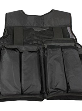 Beachborn-Extreme-Fitness-Black-Adjustable-Weight-Vest-Up-to-22LB-of-Weight-0-2