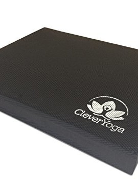 Clever-Yoga-X-Large-Balance-Pad-1975x1575x25-Comes-With-Our-Special-Namaste-Lifetime-Warranty-Black-0-3