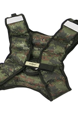 Cross101-12lbs-Weighted-Vest-Camouflage-Workout-Weight-Vest-Training-Fitness-Unisex-new-0