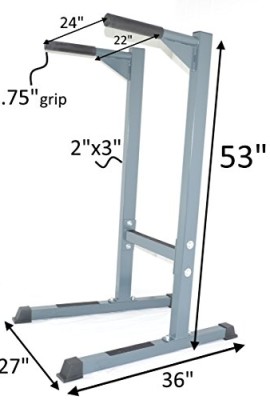 Dip-Stand-2-X-3-Angled-Dipping-Station-Bars-HD-Machine-W-Rubber-Grips-0-0