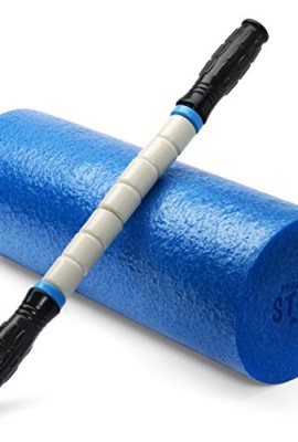 Exercise-Foam-Roller-Professional-Grade-High-Density-Incorporates-Unique-2-In-1-Trigger-Point-Design-Massages-Soothes-Refreshes-And-Invigorates-Fits-Conveniently-Inside-Your-Sports-Bag-Light-Blue-0