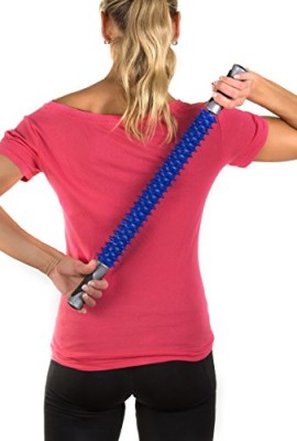 FWY-Muscle-Roller-Stick-for-Athletes-for-Everyone-an-Extra-long-23-Massage-Stick-for-a-Truly-Comfortable-Massage-Deep-Tissue-Massage-and-Perfect-Muscle-Relaxation-with-Trigger-Point-0-4