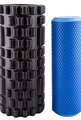 Fit-Spirit-High-Density-Soft-Textured-Fitness-Foam-Rollers-Set-of-2-0-2