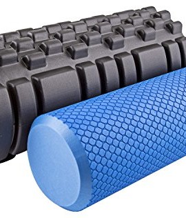 Fit-Spirit-High-Density-Soft-Textured-Fitness-Foam-Rollers-Set-of-2-0