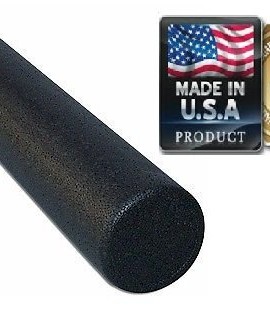 Foam-Roller-HealthyLifeStyle-Black-High-Density-Round-EPE-Foam-Roller-Elite-Extra-Firm-Proudly-Manufactured-in-the-USA-Backed-with-5-Year-Warranty-18-0