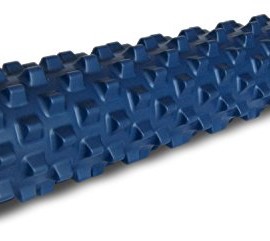 Foam-Roller-The-Original-Rumble-Rollers-Patent-Pending-Textured-Foam-Design-FREE-Instruction-Guide-Great-for-Muscle-Stiffness-Exercises-Pre-Post-Workouts-31-Original-BLUE-Rumbleroller-0