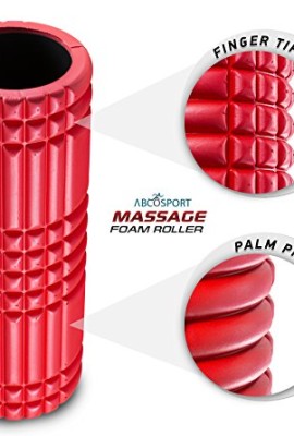 Foam-Roller-for-Physical-Therapy-Exercise-for-Muscle-with-Soft-Massage-Roller-13-x-5-RED-0-2